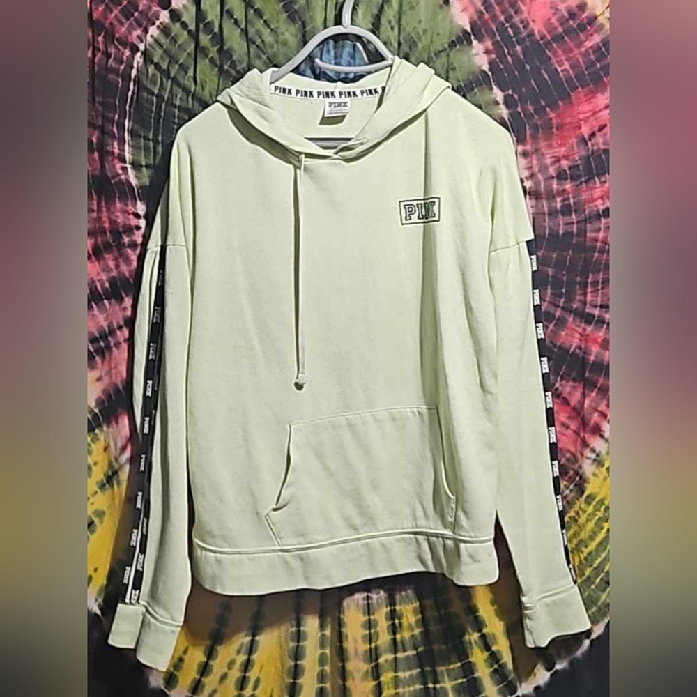 OVS Small VS PINK Hooded T Shirt